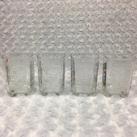 Y2k Disney World Mickey Mouse 2000 Celebration Collectible Park McDonalds Glass - Picture 10 of 11